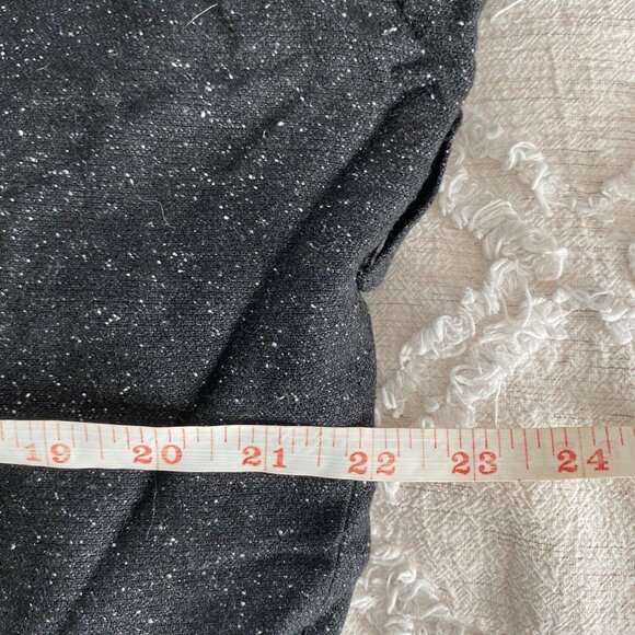 Of Two Minds Anthropologie Speckled Dark Grey Drape Oversized Jacket M‎ - Picture 9 of 12